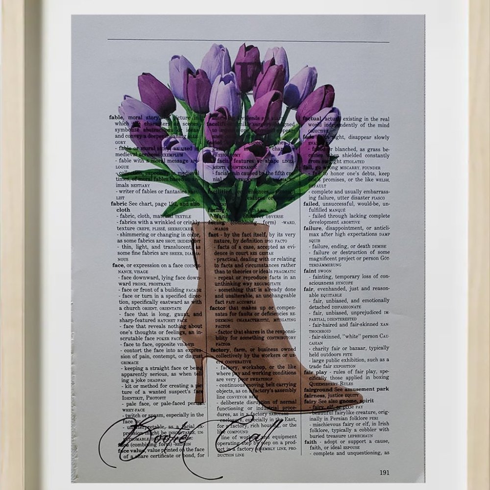 Women's Bootie - Bootie Call - Dictionary ART PRINT